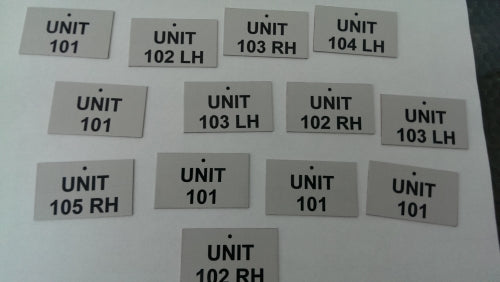 Placute pentru identificare matrite 2 mm