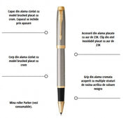 Roller Parker IM Royal Brushed Metal GT personalizat