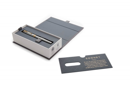 Roller Parker Sonnet Royal Stainless Steel GT personalizat