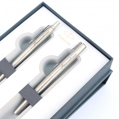 Set stilou si pix Parker Jotter Royal personalizat