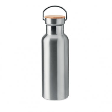 Termos din inox cu perete dublu si capac din inox 500ml
