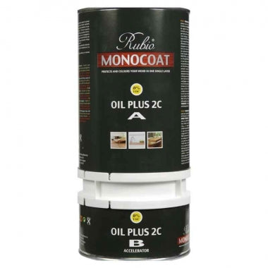 Ulei lemn interior Rubio RMC Oil Plus 2C Honey (SET A+B)