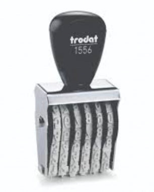 Cifriera Trodat 1556 cu 6 benzi
