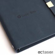 Agenda personalizata Business Premium coperta albastra