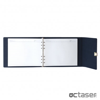 Agenda personalizata Business Premium coperta albastra