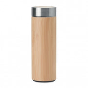 Bidon de baut din bambus 400ml si infuzor ceai