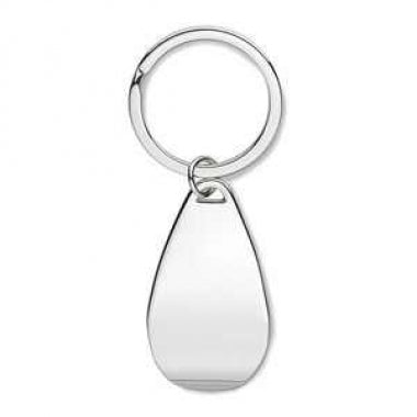 Breloc din metal cu desfacator de sticle