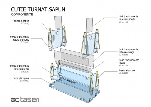 Forma pentru turnat sapun SM 280