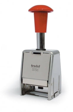 Inseriator automat Trodat cu 6 cifre suport metalic 5,5 mm.
