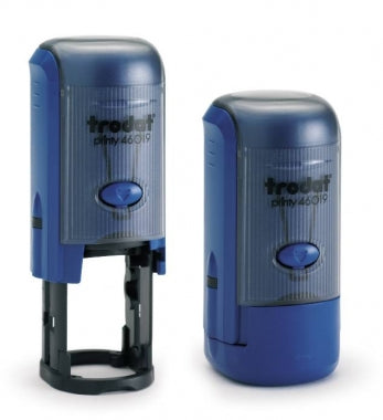 Stampila Trodat 46019 rotunda cu diametrul amprentei 19 mm.