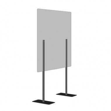 Panou separator mese restaurant din plexiglas 150x100 cm