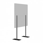 Panou separator mese restaurant din plexiglas 150x100 cm