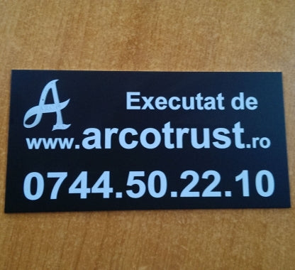 Placa din aluminiu pentru lucrari fier forjat