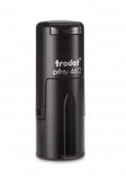 Stampila Trodat 4612 rotunda cu diametrul amprentei 12 mm.