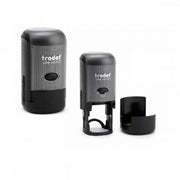 Stampila Trodat 46025 rotunda cu diametrul amprentei 25 mm.
