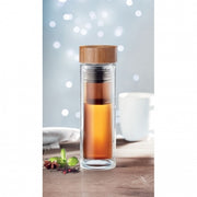Sticla de baut cu perete dublu din sticla borosilicata 420ml