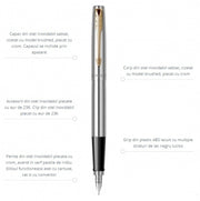 Set stilou si pix Parker Jotter Royal GT personalizat